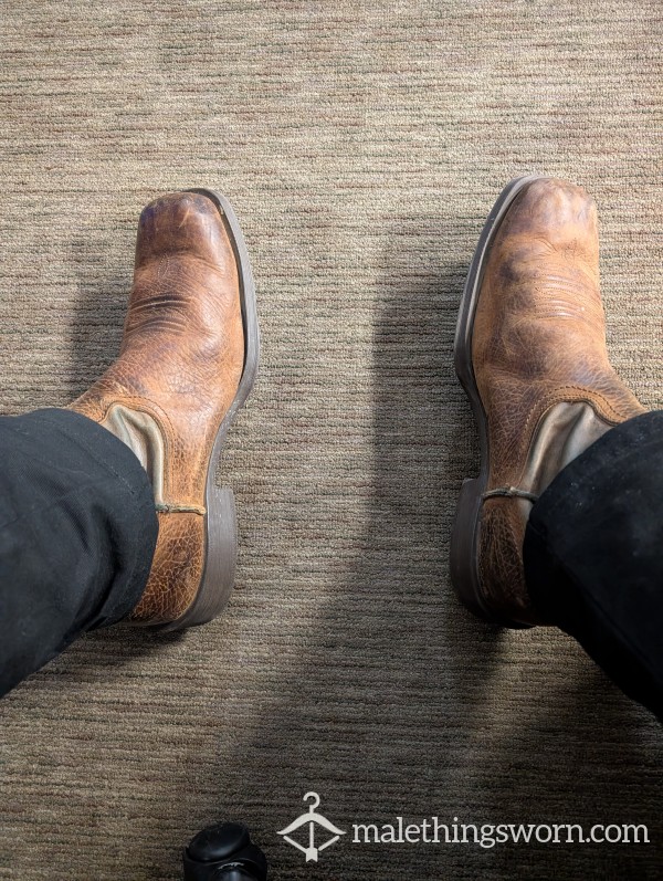 Barefeet After Wearing Boots All Day