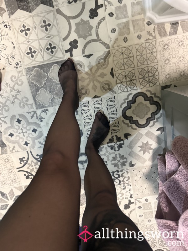 Barely Black Tights 😈