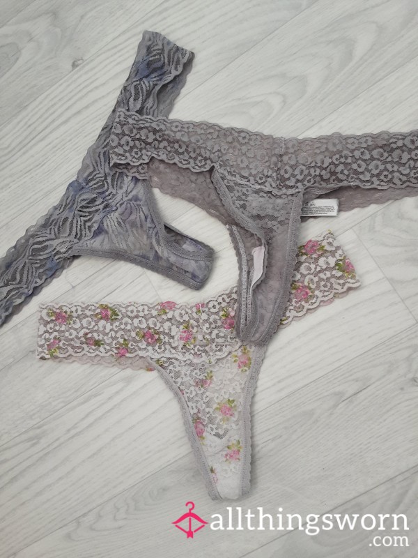 Barely Holding On 3 Thong Trio 🍑