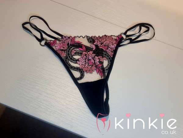 Barely There Flor*l G String