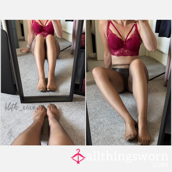 Barely There Tights | Sheer & Worn 24 Hrs 🖤