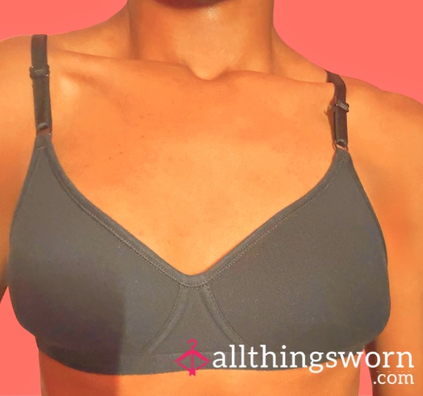 Basic Black T-Shirt Bra