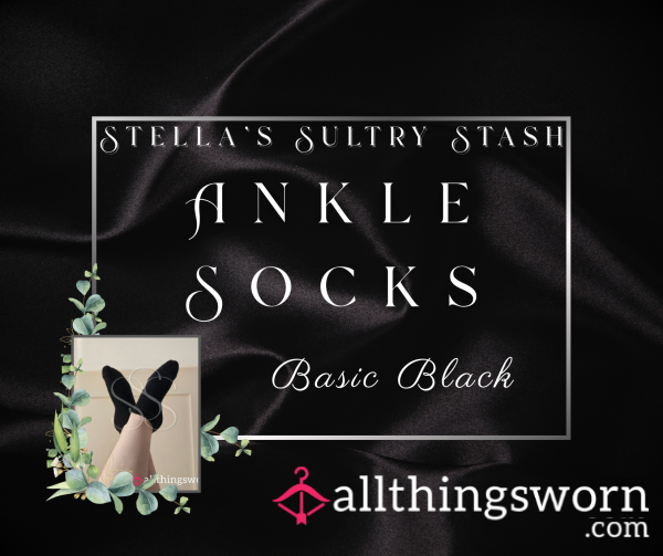 Ankle Socks (Black - £11)