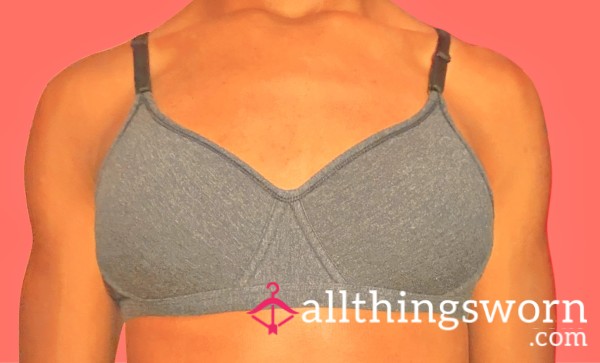 Basic Grey T-Shirt Daywear Bra