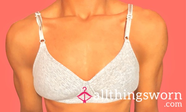 Basic Light Grey T-Shirt Daywear Bra