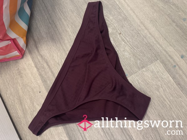 Basic Panties Worn ALL Day