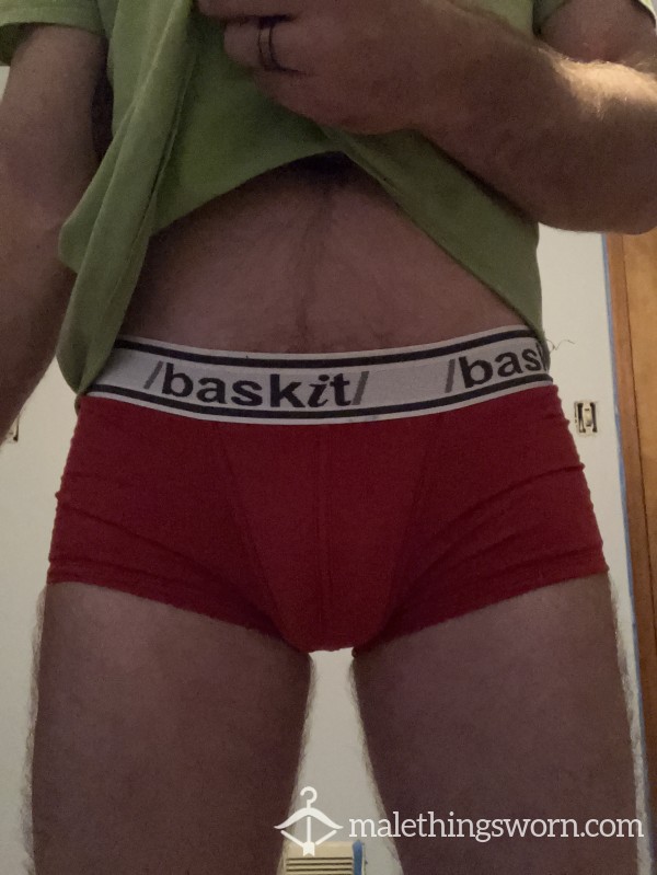 Baskit Trunks Red Small