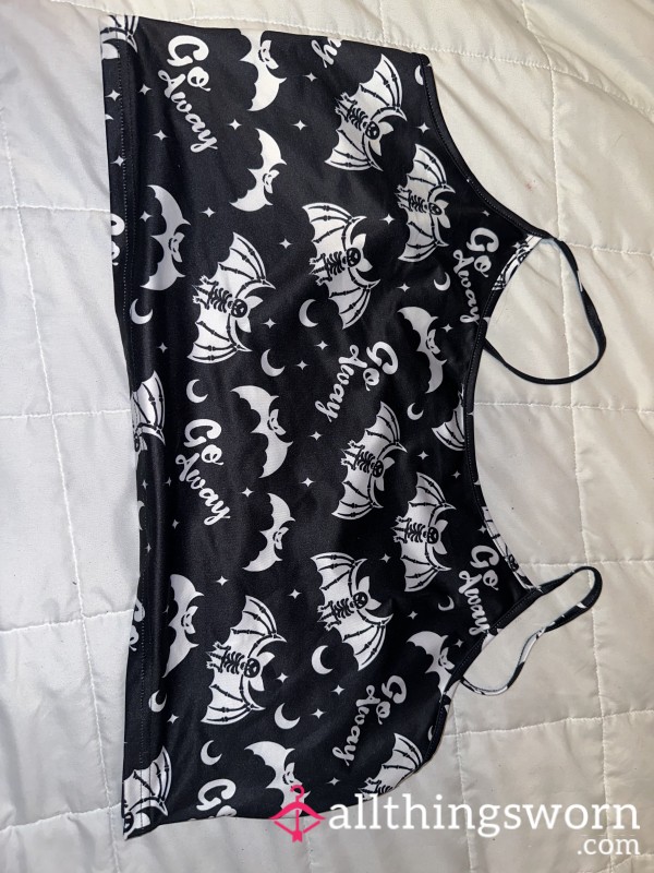 Bat Crop Top (goth Girl)