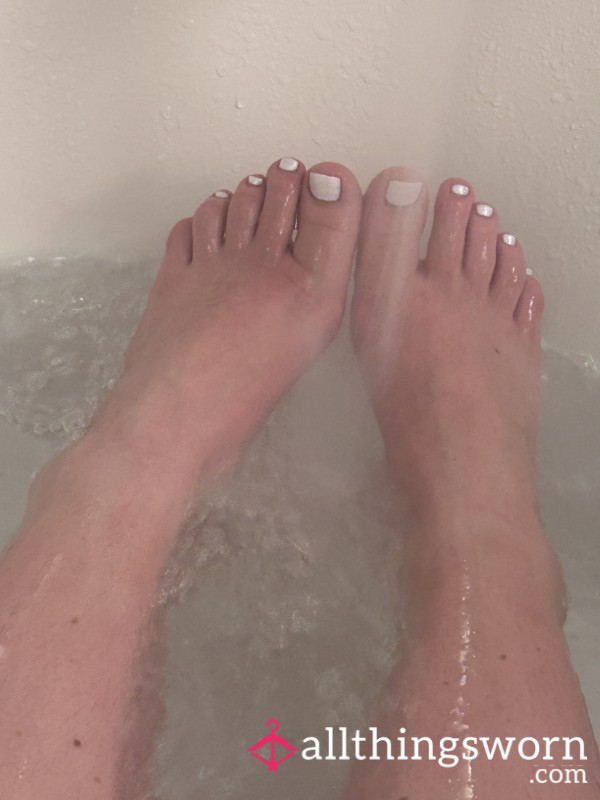 Bath After New Pedicure