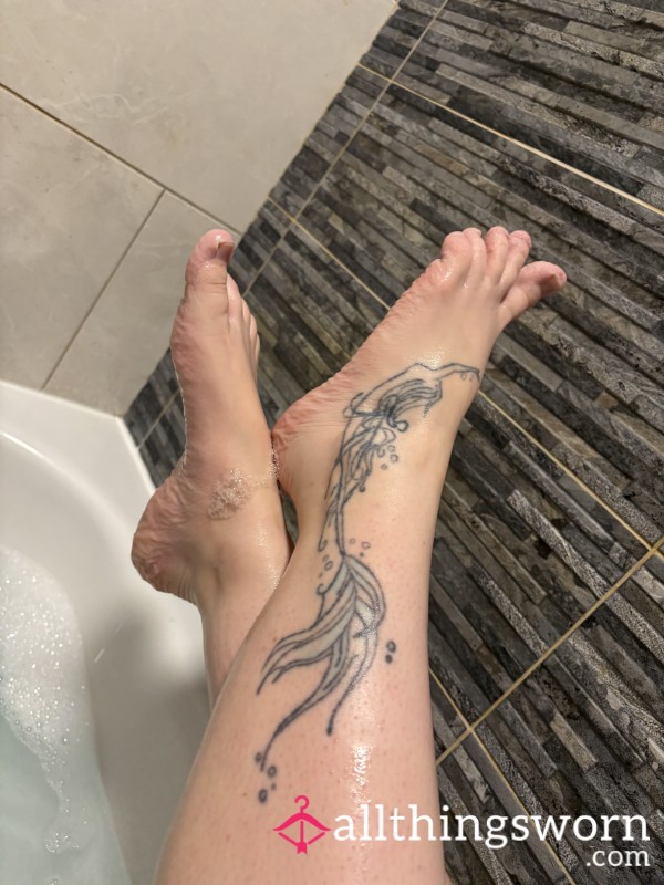 Bath Feet Pics, No Nudes 😇