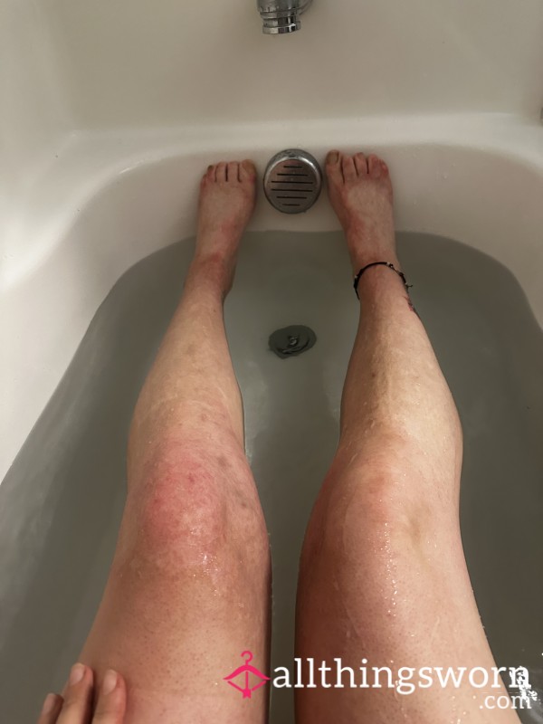 Bath Time (feet And Legs Focused)