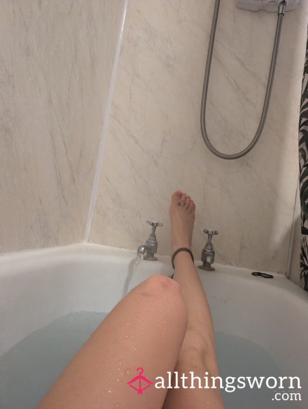 Bath Time Leg And Feet Time