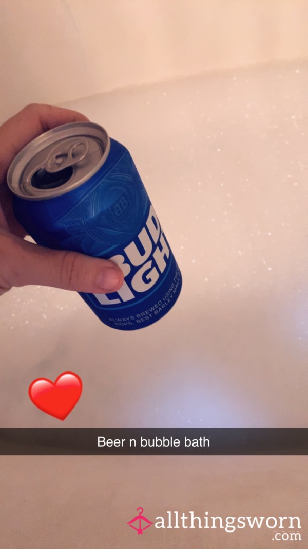 Bath Water After Travel And Cleaning