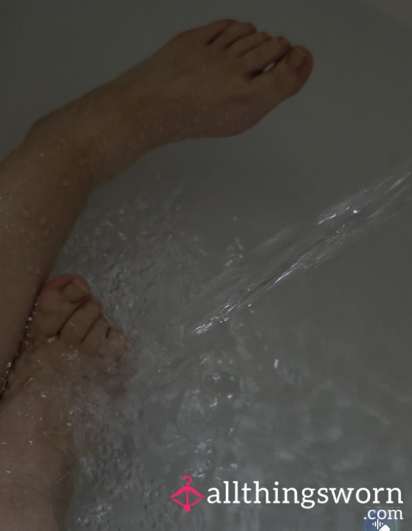 Bath With Me. Watch That Rain Down On My Feet