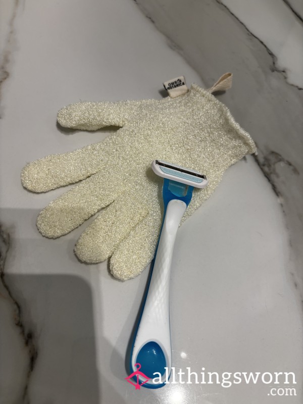 Bathing Items Used During Shower