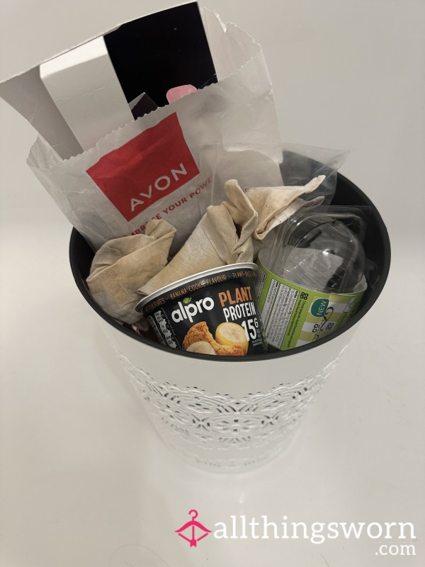 Bathroom Bin Contents