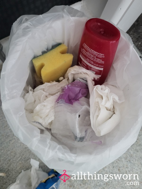 Bathroom Bin Contents