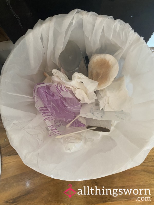 Bathroom Bin Contents