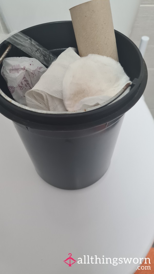 Bathroom Bin Contents 😈