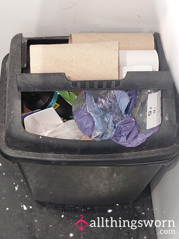 Bathroom Bin Contents