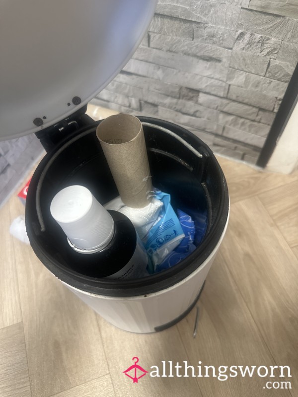 Bathroom Bin Contents