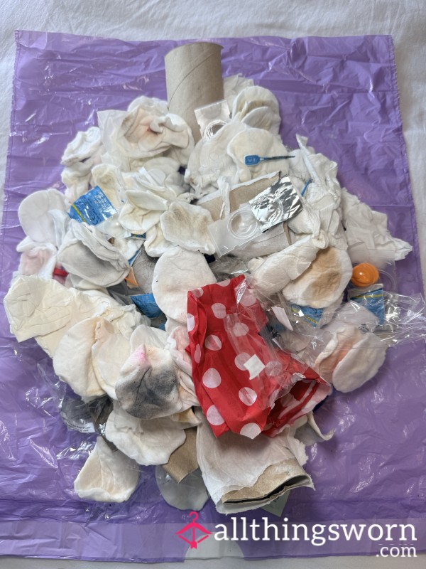 Bathroom Bin Contents