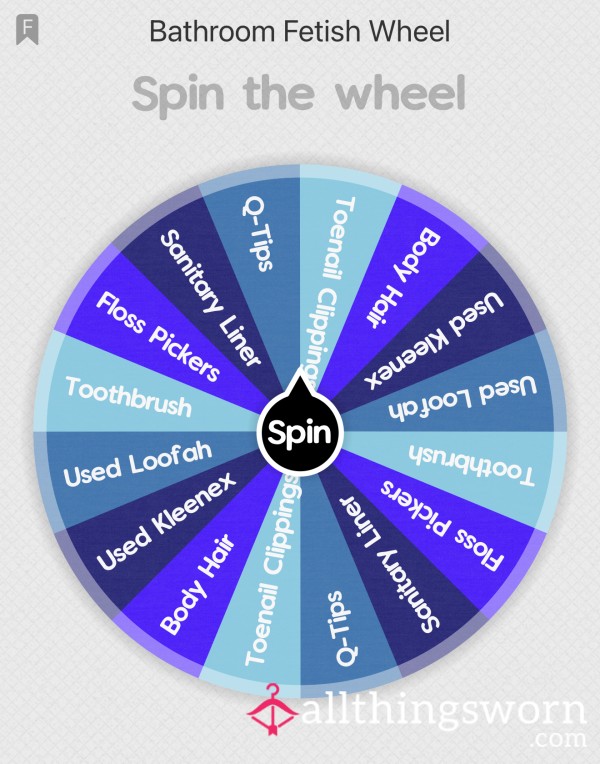 Bathroom Fetish Wheel