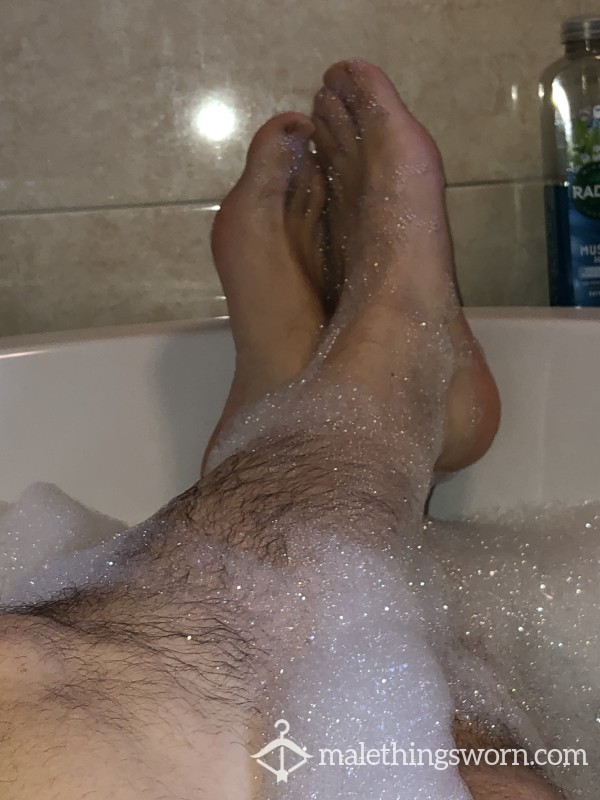 Bathtime Foot Rub