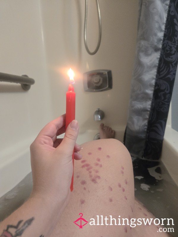 Bathtub Wax Play