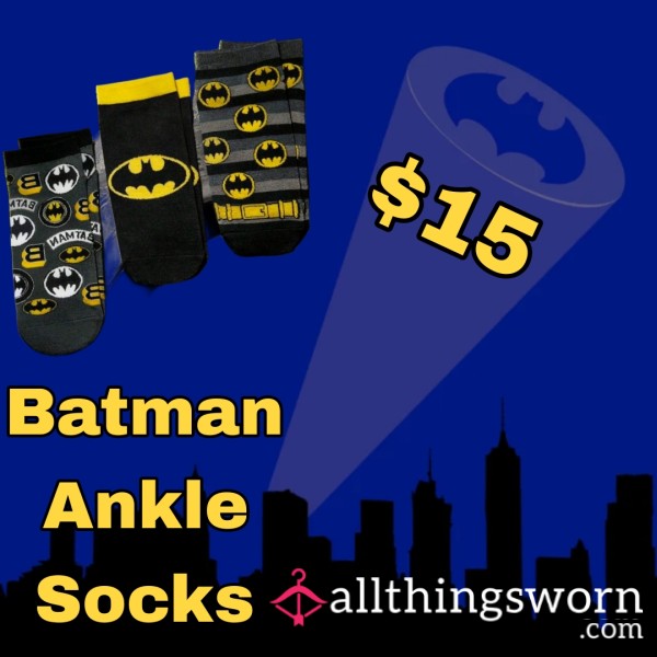 Batman Ankle Socks