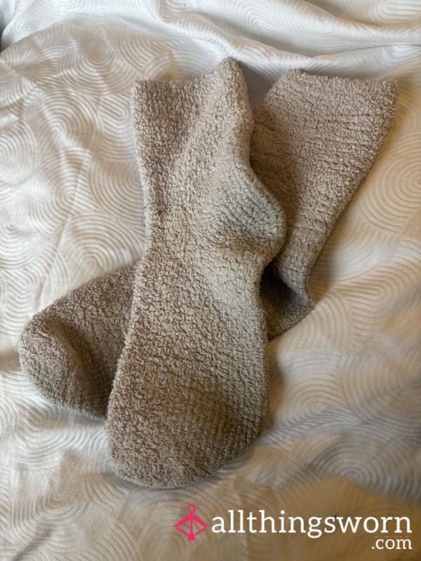Battered And Filthy Fluffy Socks