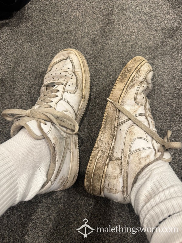 Battered White Airforce