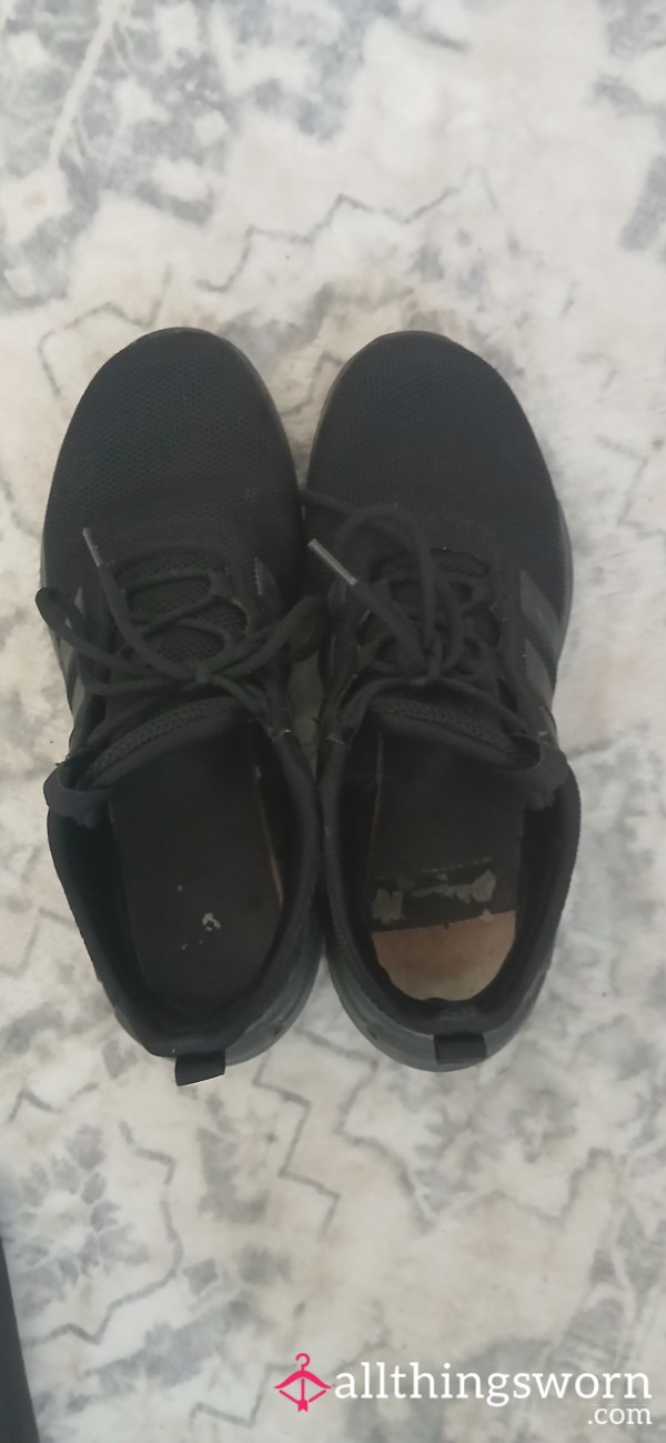 Battered Work Trainers