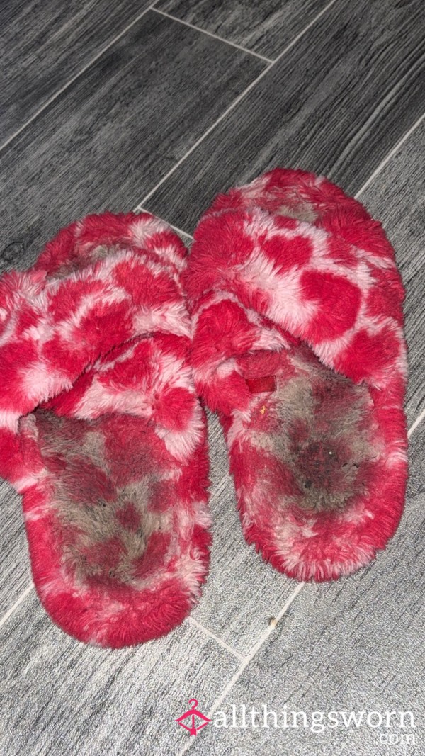BBC BROUGHT ME THESE SLIPPERS FOR VALENTINES DAY