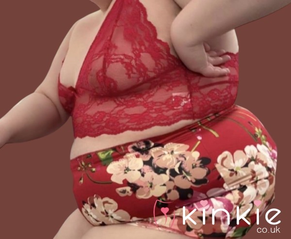 BBW 4XL Lace Top And Silk Short Set ❤️