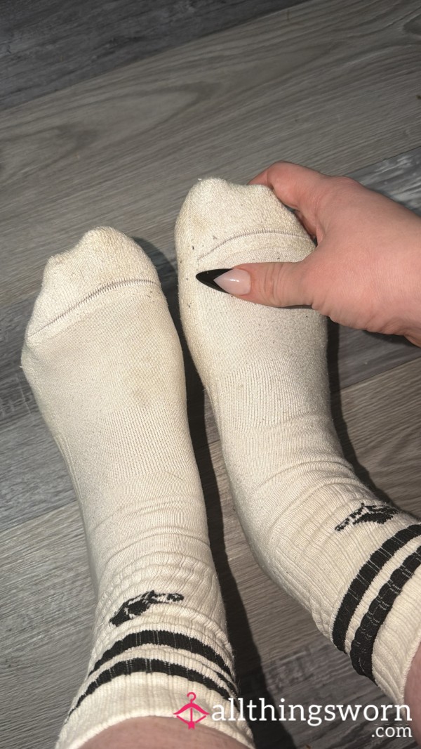 BBW Adidas Socks – Worn On My Feet All Day, Soft & Personal 🍒