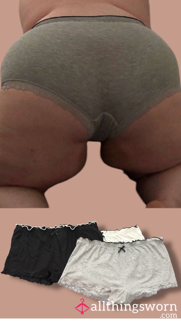 BBW Boy Shorts 😈 Including UK Postage X