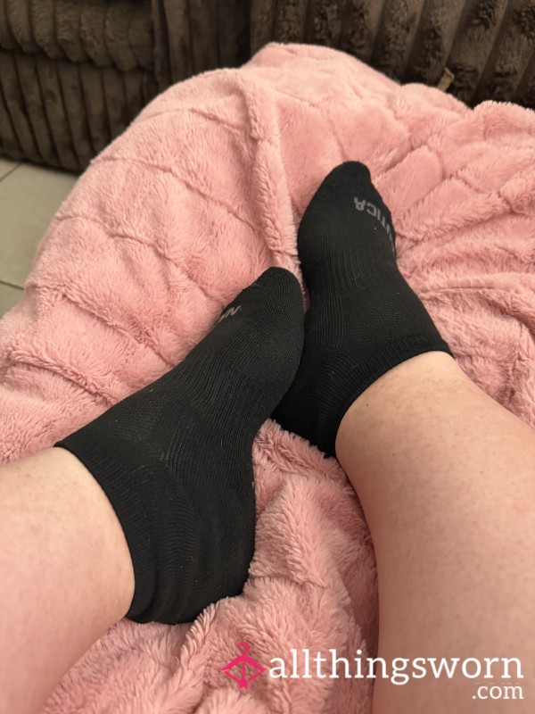 BBW Worn Black Socks