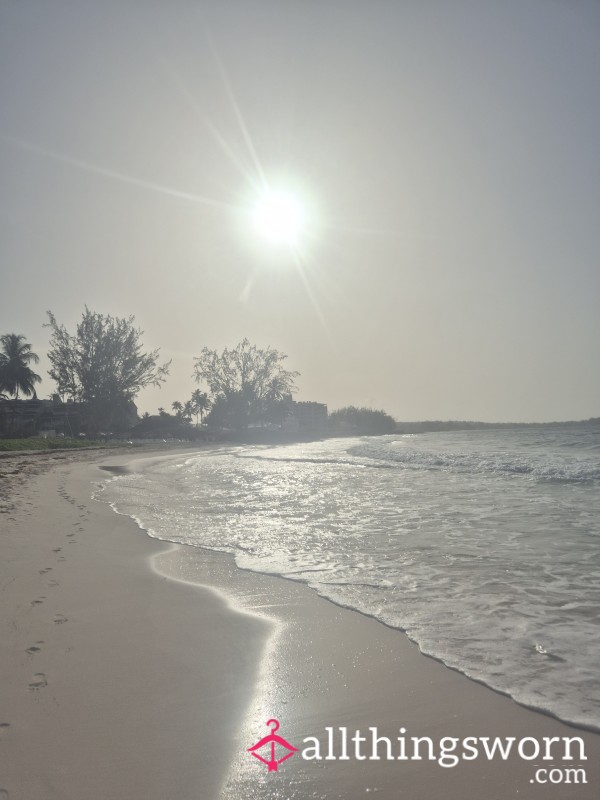 Beach Walk -Feet In The Sand