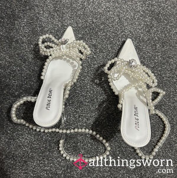 Beaded High Heels 24hr Wear