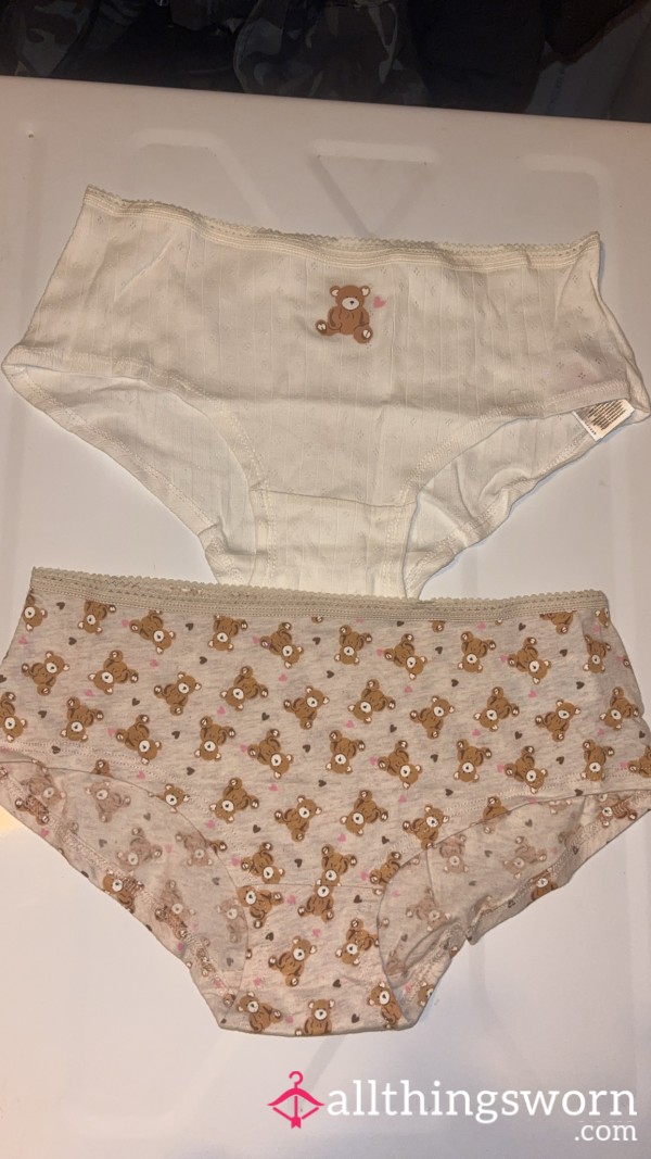 Bear Print Panties
