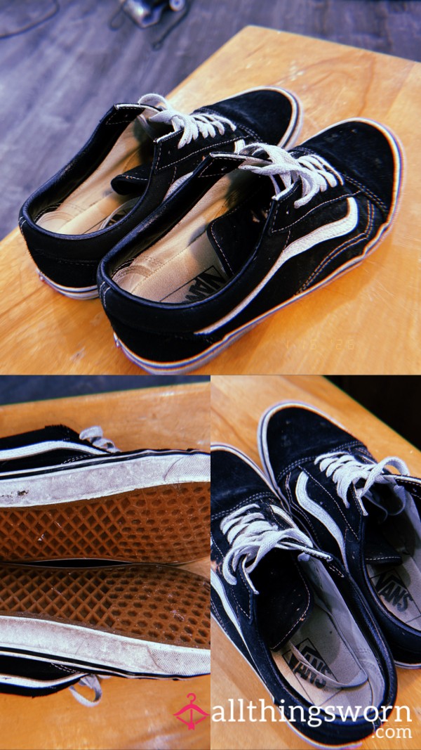 Beat Up, Nasty, Dirty, Bleach Stained Work Vans