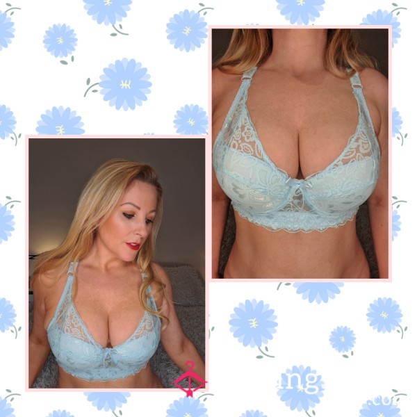 Beautiful Baby Blue Bra 💙❤️‍🔥💙