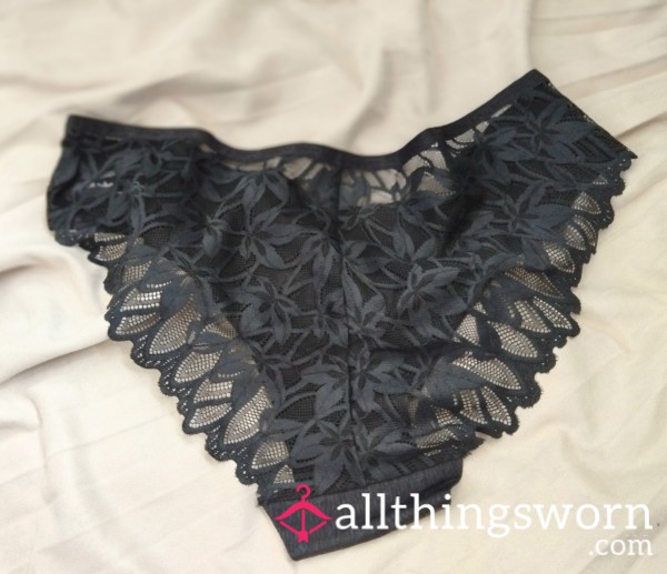 Beautiful Black Lace Knickers