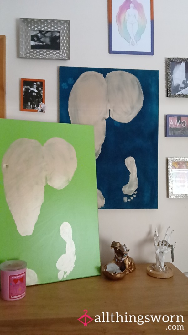 Beautiful Home Made Foot And A** Prints , Totally Customisable.