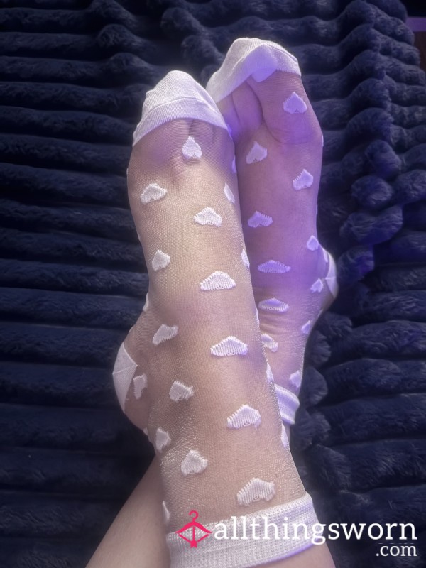 Beautiful Lacey Socks