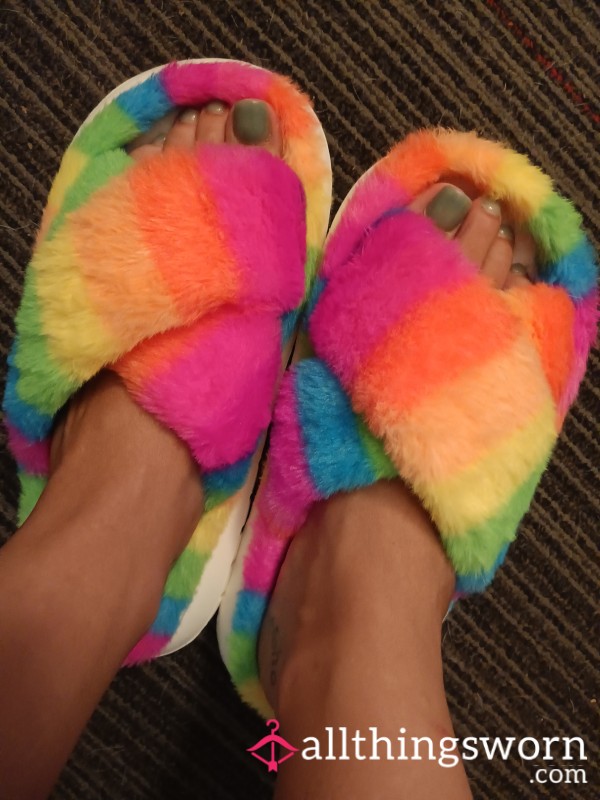 Beautiful Well Loved Slippers