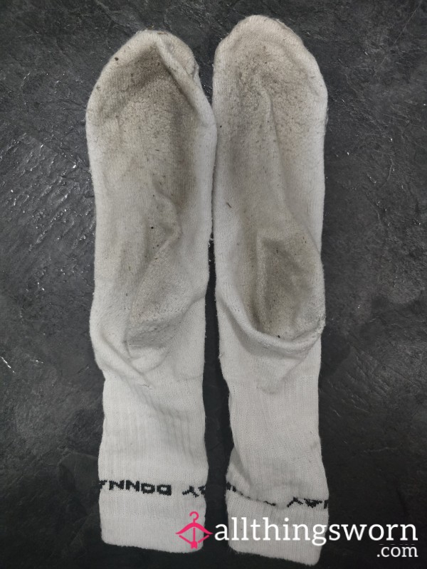 Beautifully Disgusting White Socks 🧦