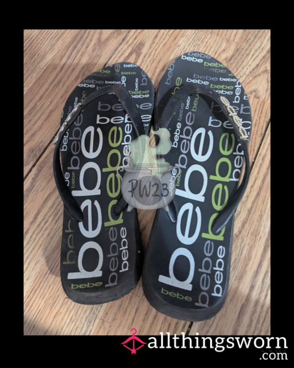Bebe Flip Flop Sandals