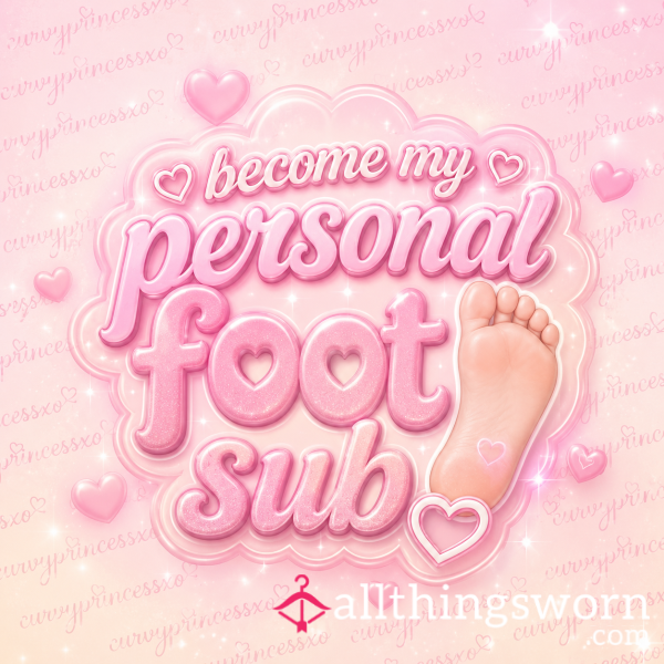 Become My Foot Sub🦶🏼